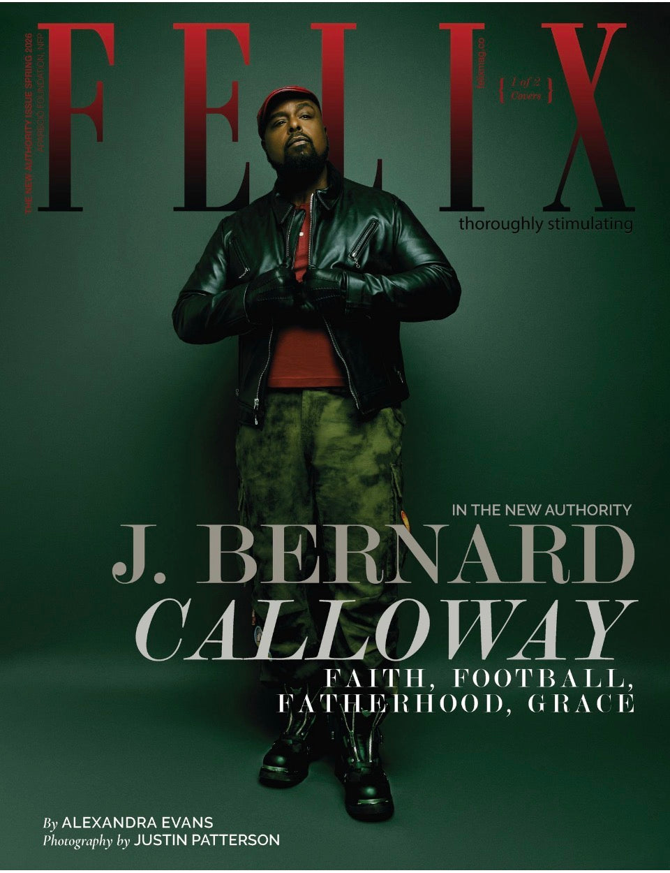 7/15/26 drop-FELIX Magazine Cover Shoot (J.  Bernard Calloway)
