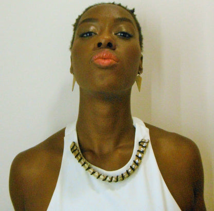 nicole as Peony lips Blood Orange Brow Fixx Eyelight Treasure Mascara Lashes