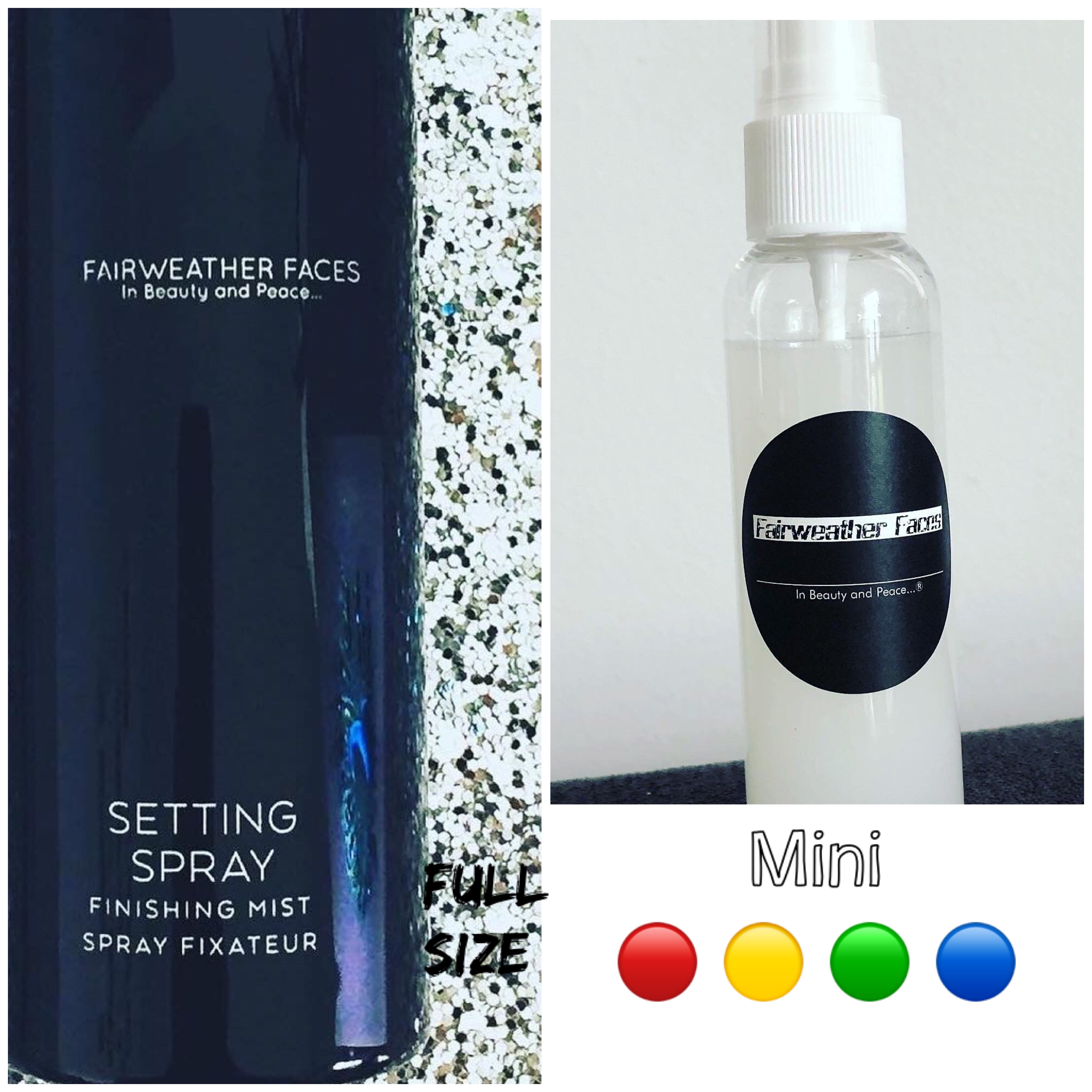 Full Size & Travel SETTING SPRAYS