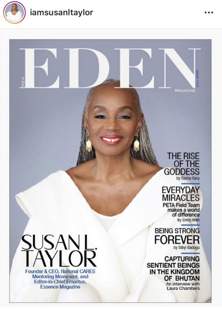 The Eden Magazine cover (July 2020)
